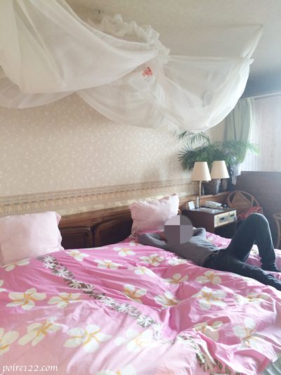 恋人岬オーシャンビューリゾートの部屋のベッド